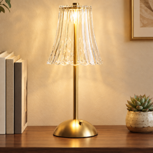 Crystal Prism Cordless Table Lamp