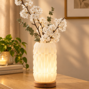 Floral Glow LED Lamp